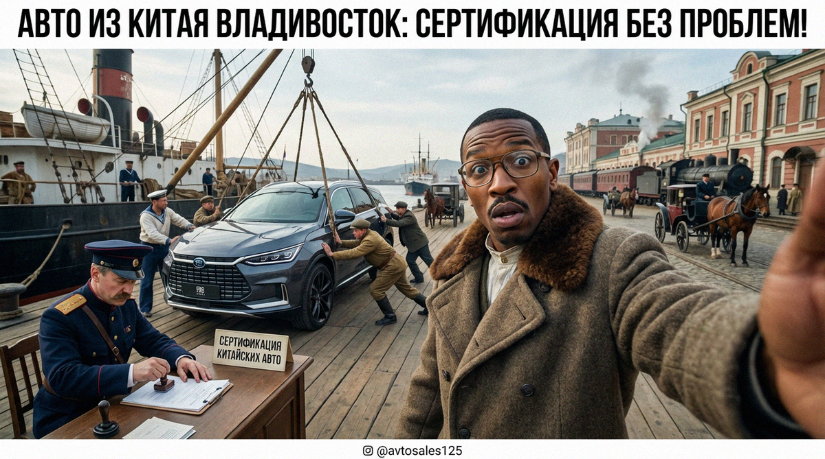    Процесс сертификации и таможенного оформления авто из Китая во Владивостоке Авто Сейлс