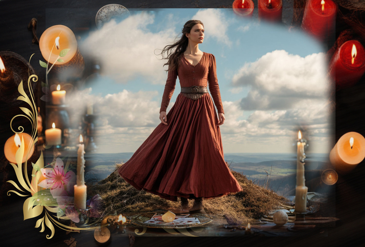 Семерка Жезлов - Таро для Козерогов на март 2026