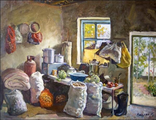 Халыкбердыев Елмурат Альмахамбетович (Род. 1980). Кладовая зимних запасов.