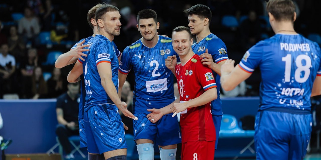 Югорские волейболисты без проблем победили москвичей