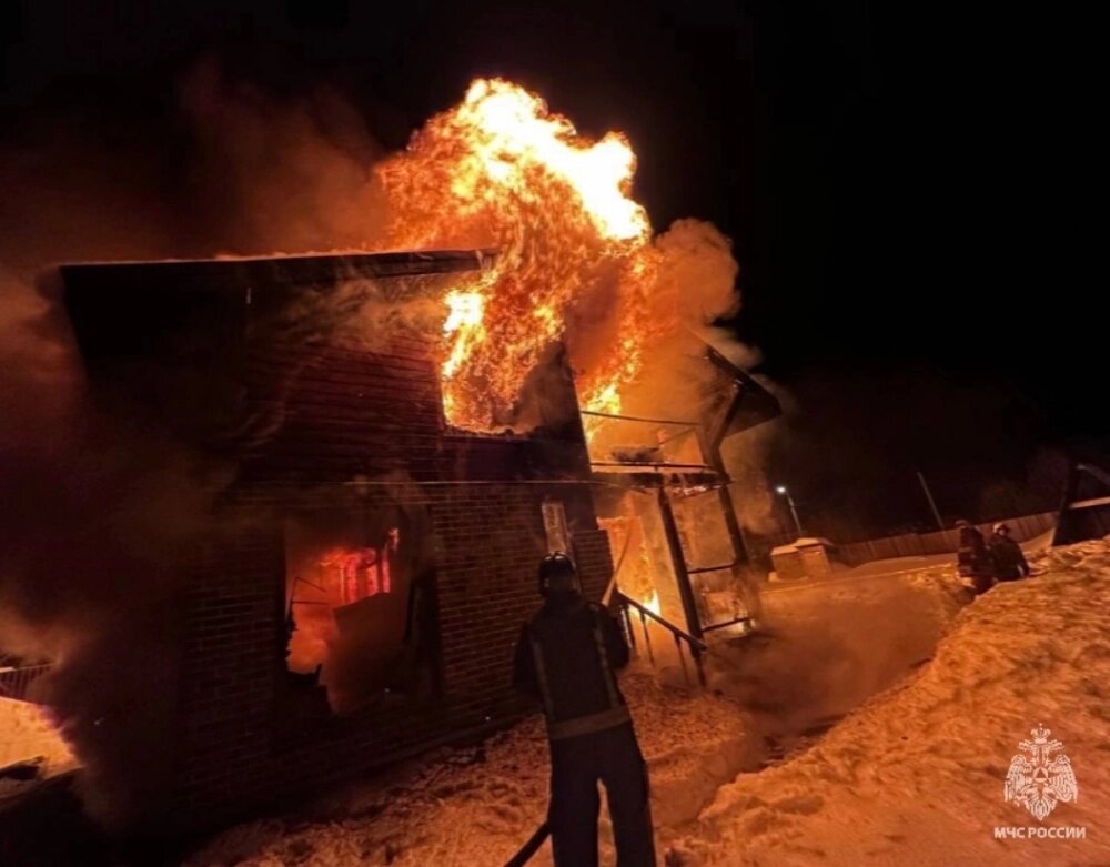    Пожар унес жизни пятерых человек. Фото: ГУ МЧС по Московской области