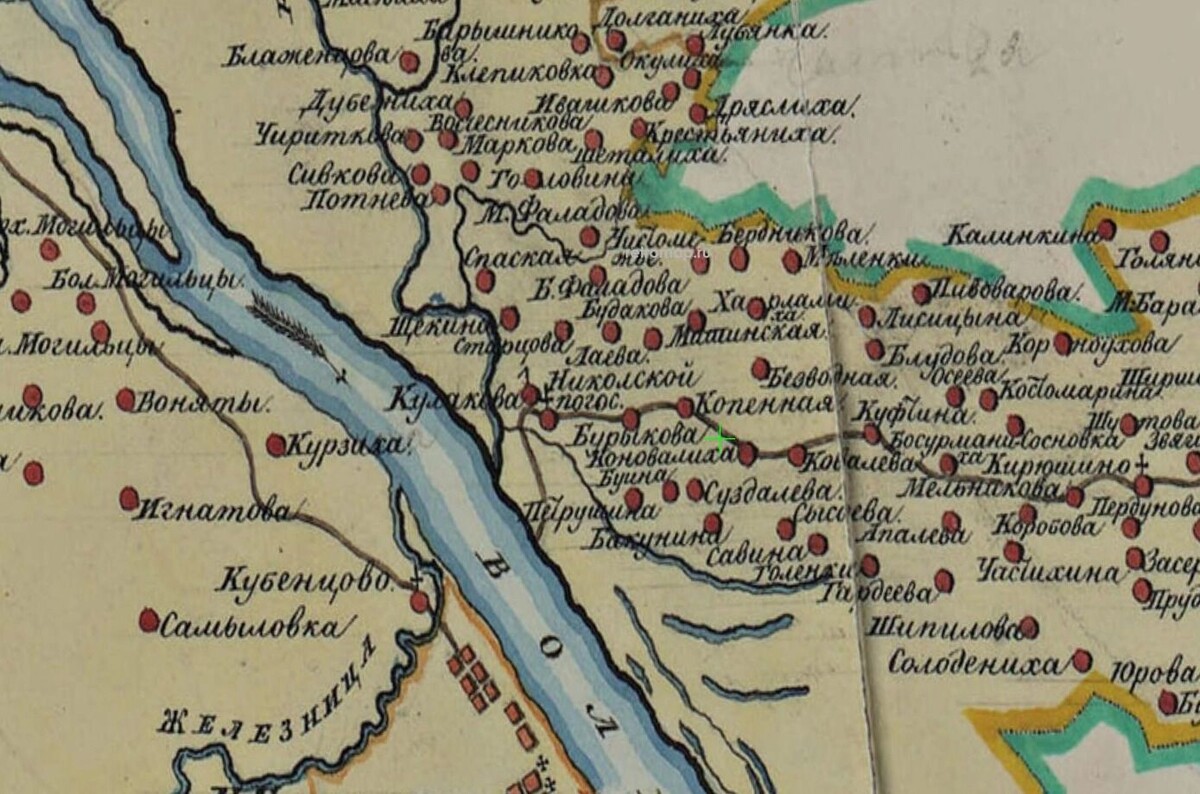    Село на картах XIX века   retromap.ru