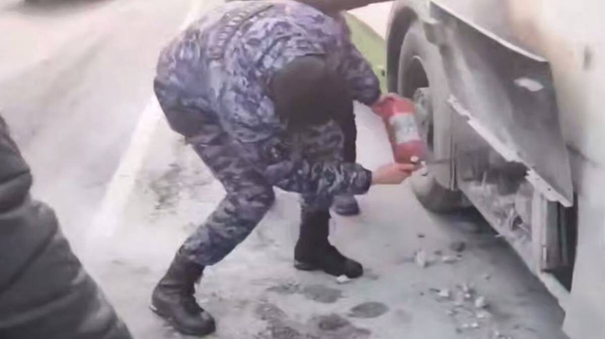    Фото: Скриншот с видео / Росгвардия. Москва / Telegram