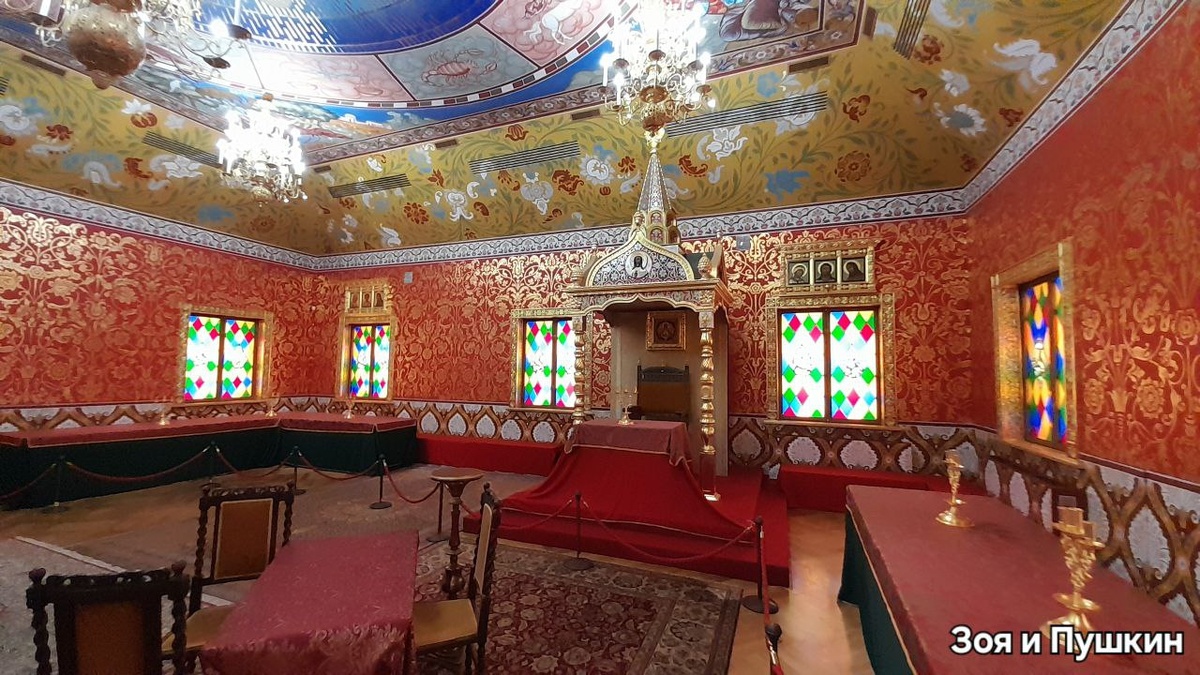 Столовая палата. Дворей Алексея Михайловича