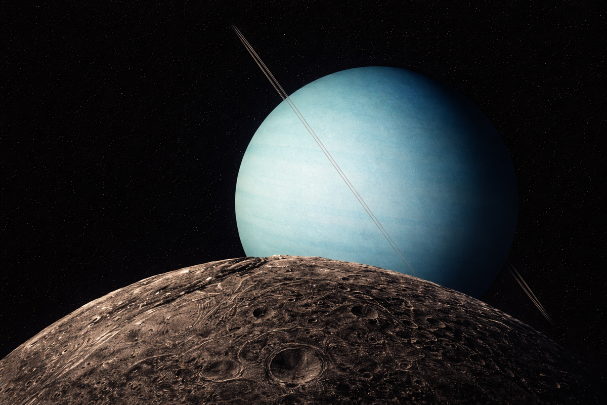 Уран и Миранда