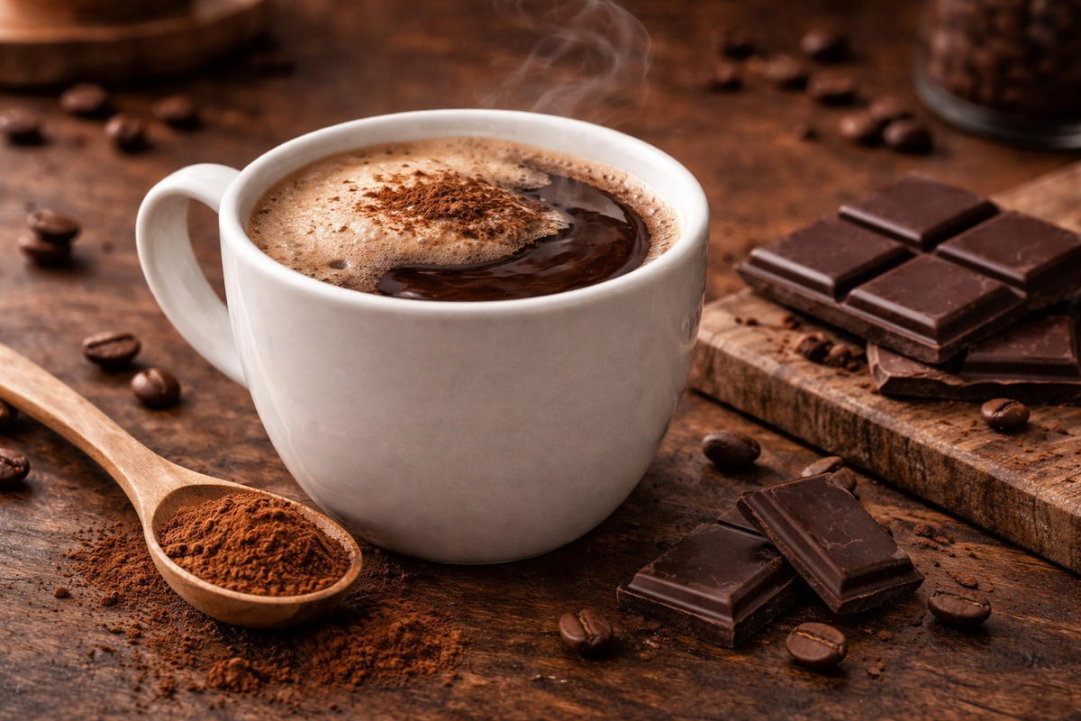 Домашний шоколадный кофе