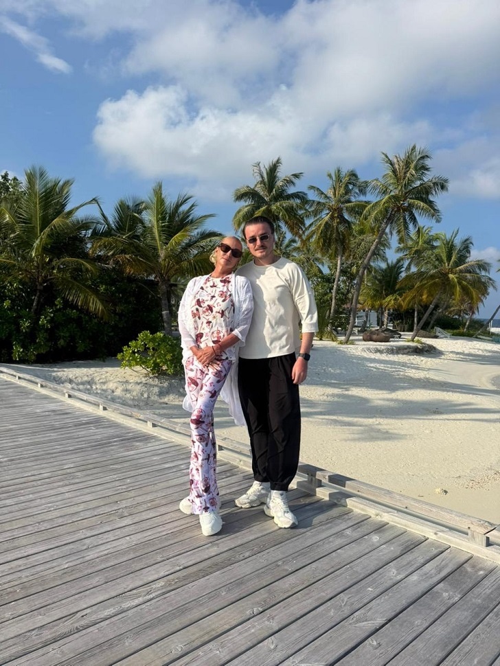    Анастасия Волочкова и Марчел. Фото: из архива Анастасии Волочковой