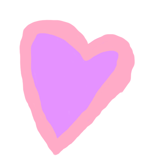 Мой рисунок сердечко 💜🩷