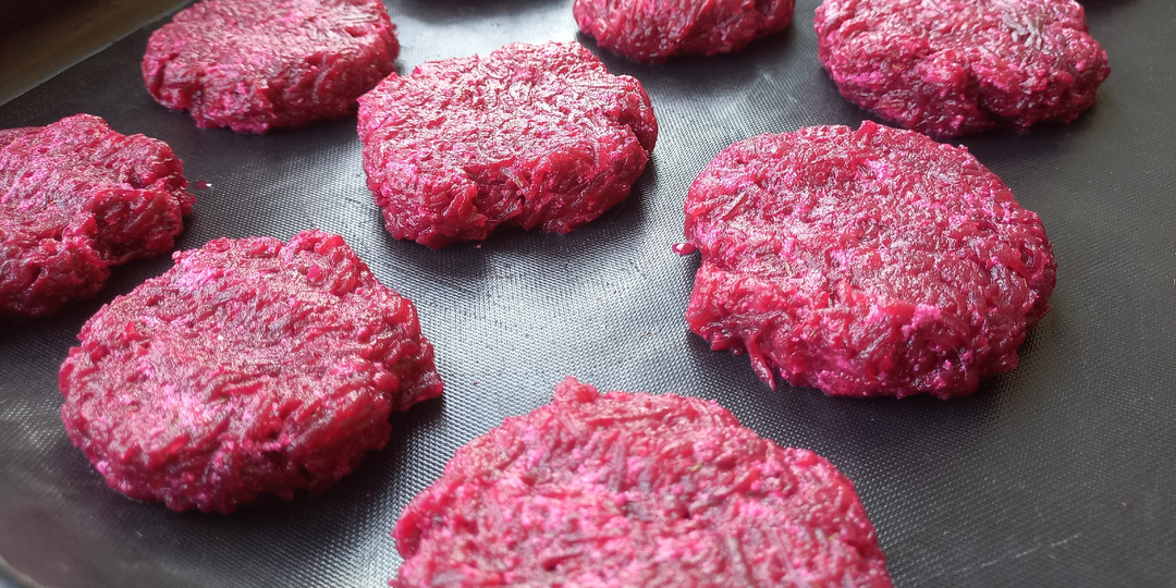 Свекольные котлеты