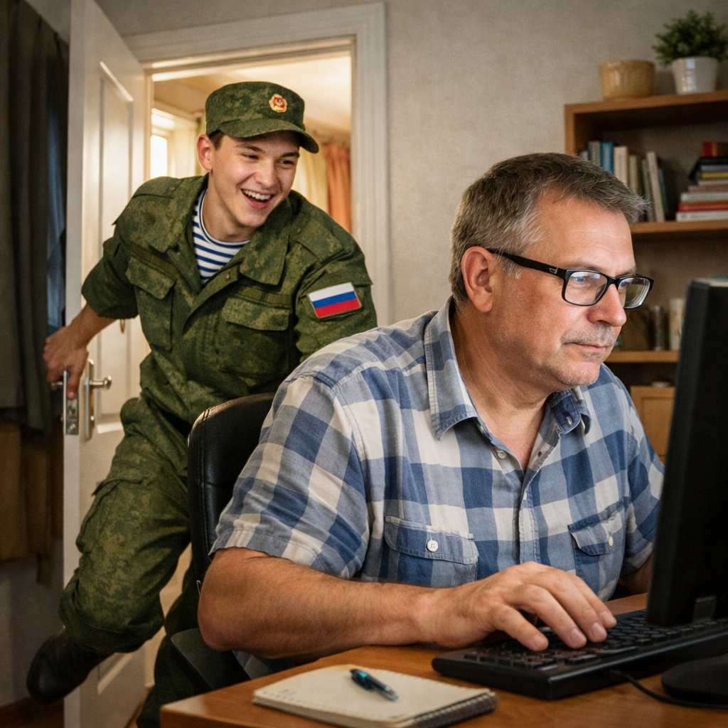 Сын вернулся