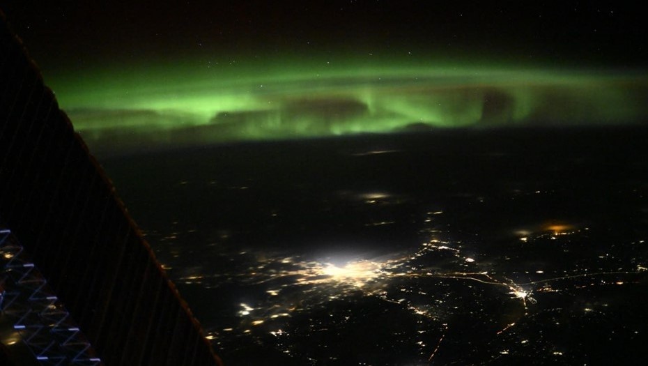    Вид на Петербург с орбиты Автор фото: Сергей Кудь-Сверчков/Роскосмос