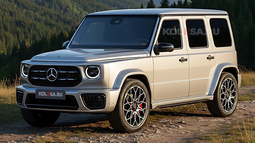    Рендер «маленького» Mercedes-Benz G-класса
