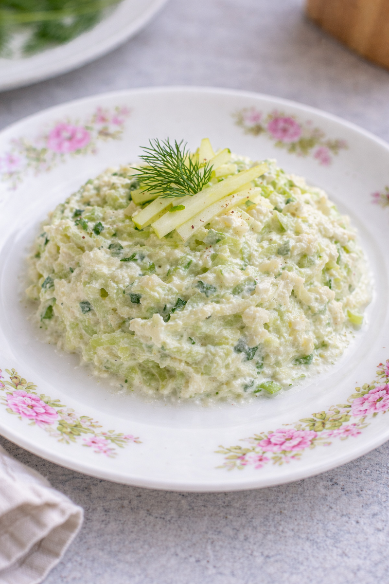 Умопомрочительно свежо и вкусно вышло