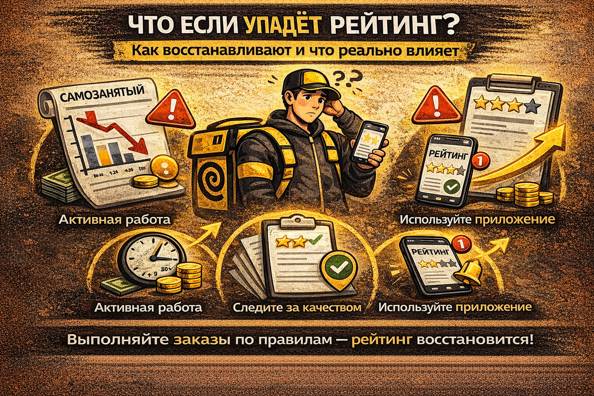 Что делать если упадет рейтинг