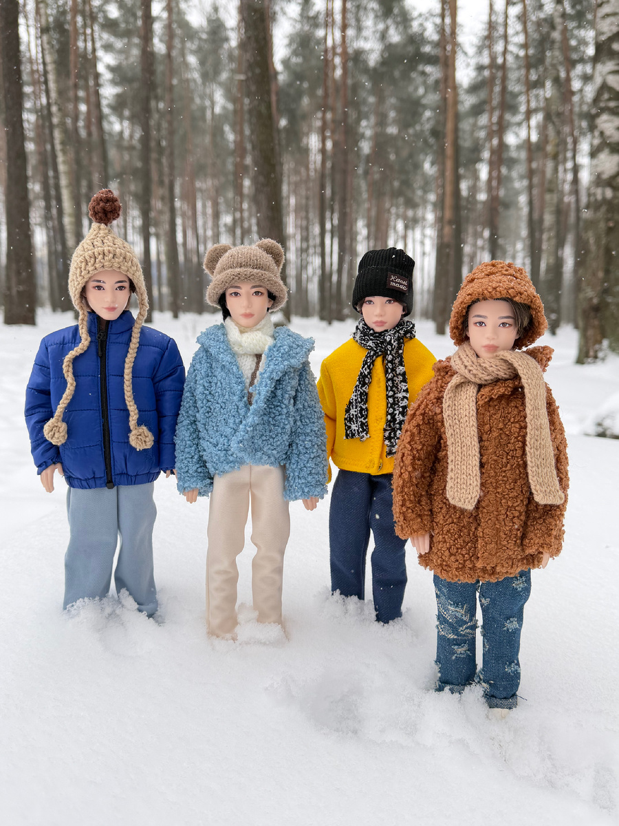 Чонгук, Тэхён, Юнги и Чимин 