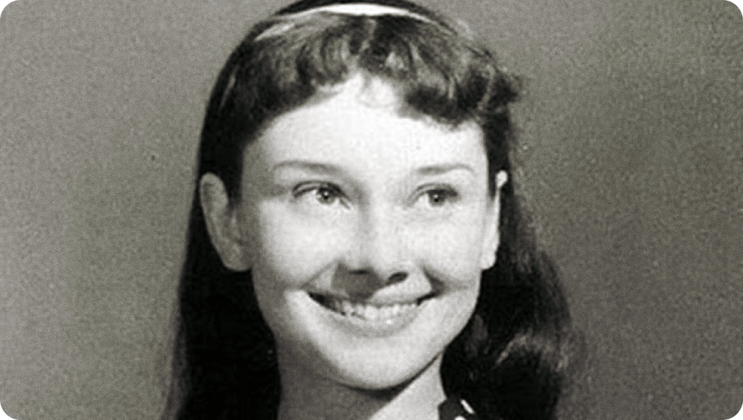 Одри в юности