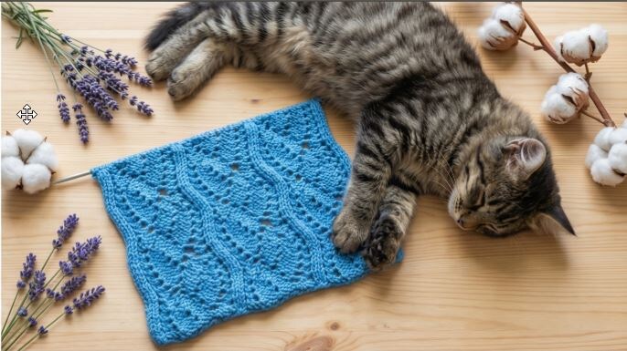 Изнаночная сторона узора