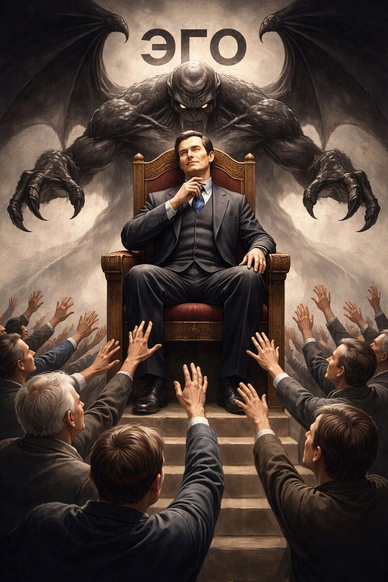 Бывают просто умные люди. А бывают эгоисты, прикрывающиеся интеллектом.