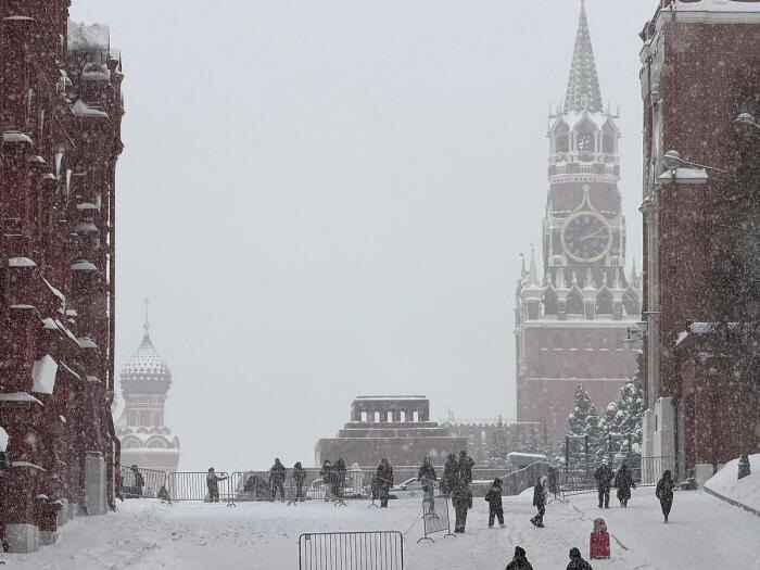 Снегопад в Москве. Обложка © Life.ru