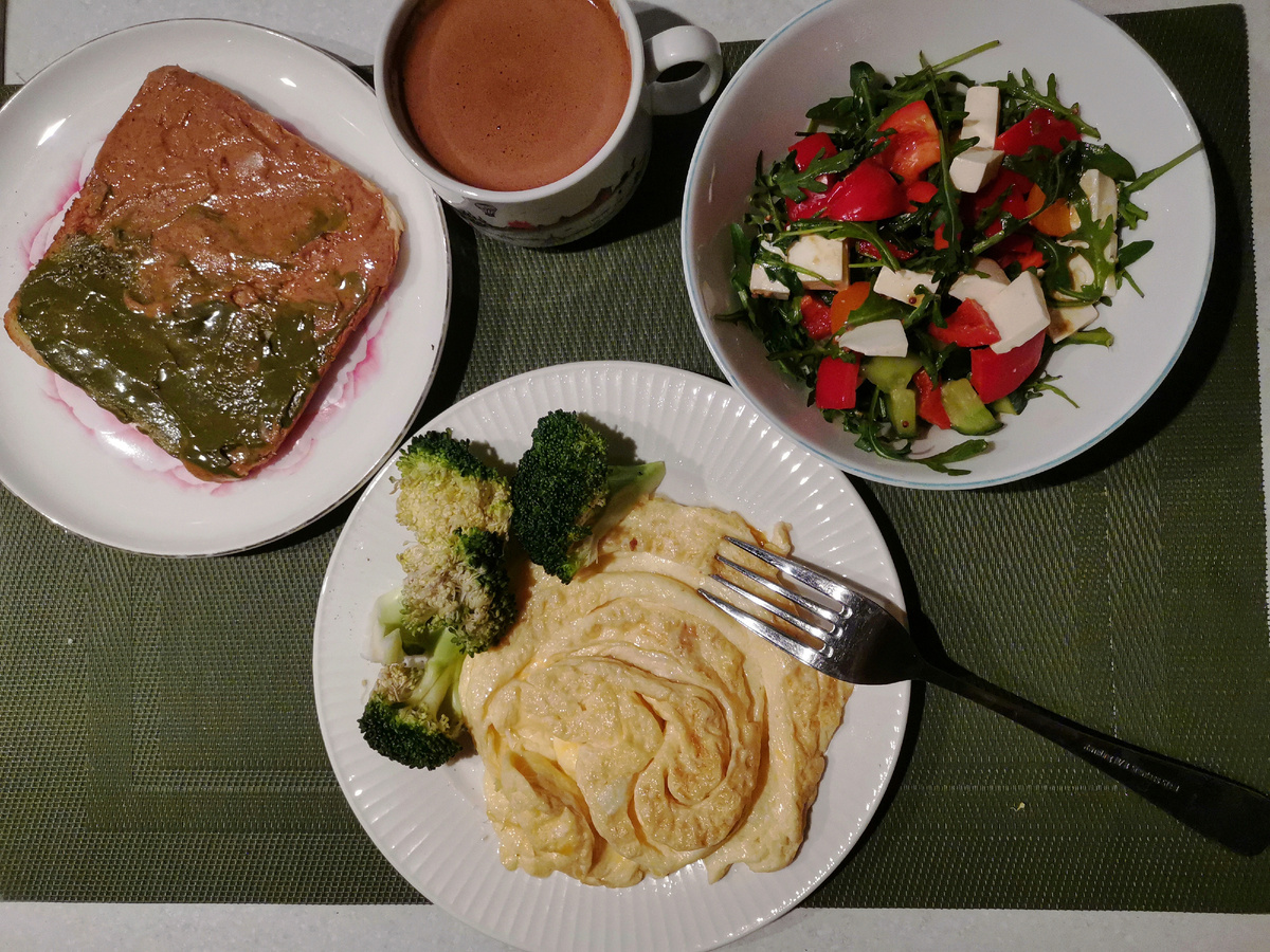 Один из вариантов моего завтрака