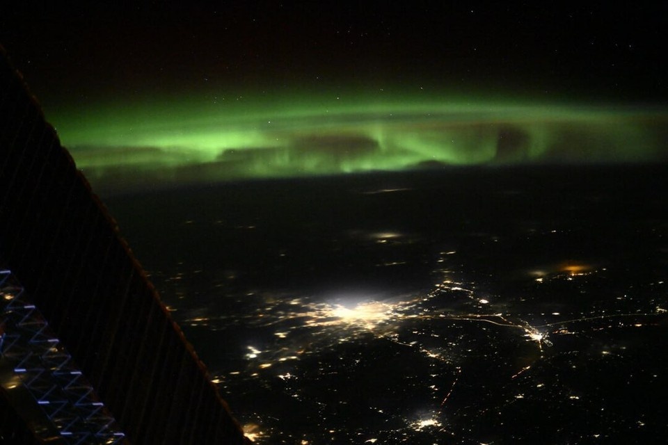    Снимок сделан с высоты 400 километров над Землей. Фото: Роскосмос