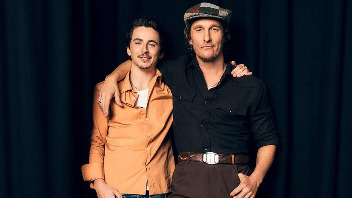    Тимоти Шаламе и Мэттью Макконахи. Фото: Variety