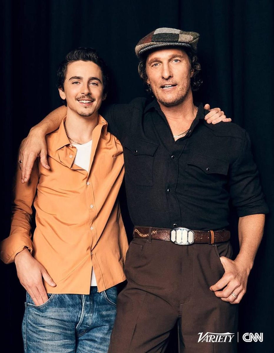    Тимоти Шаламе и Мэттью Макконахи. Фото: Variety