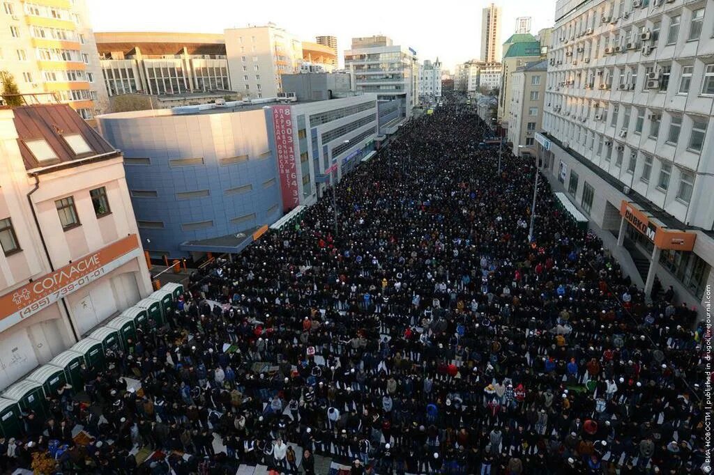 Курбан-Байрам в Москве 2025.