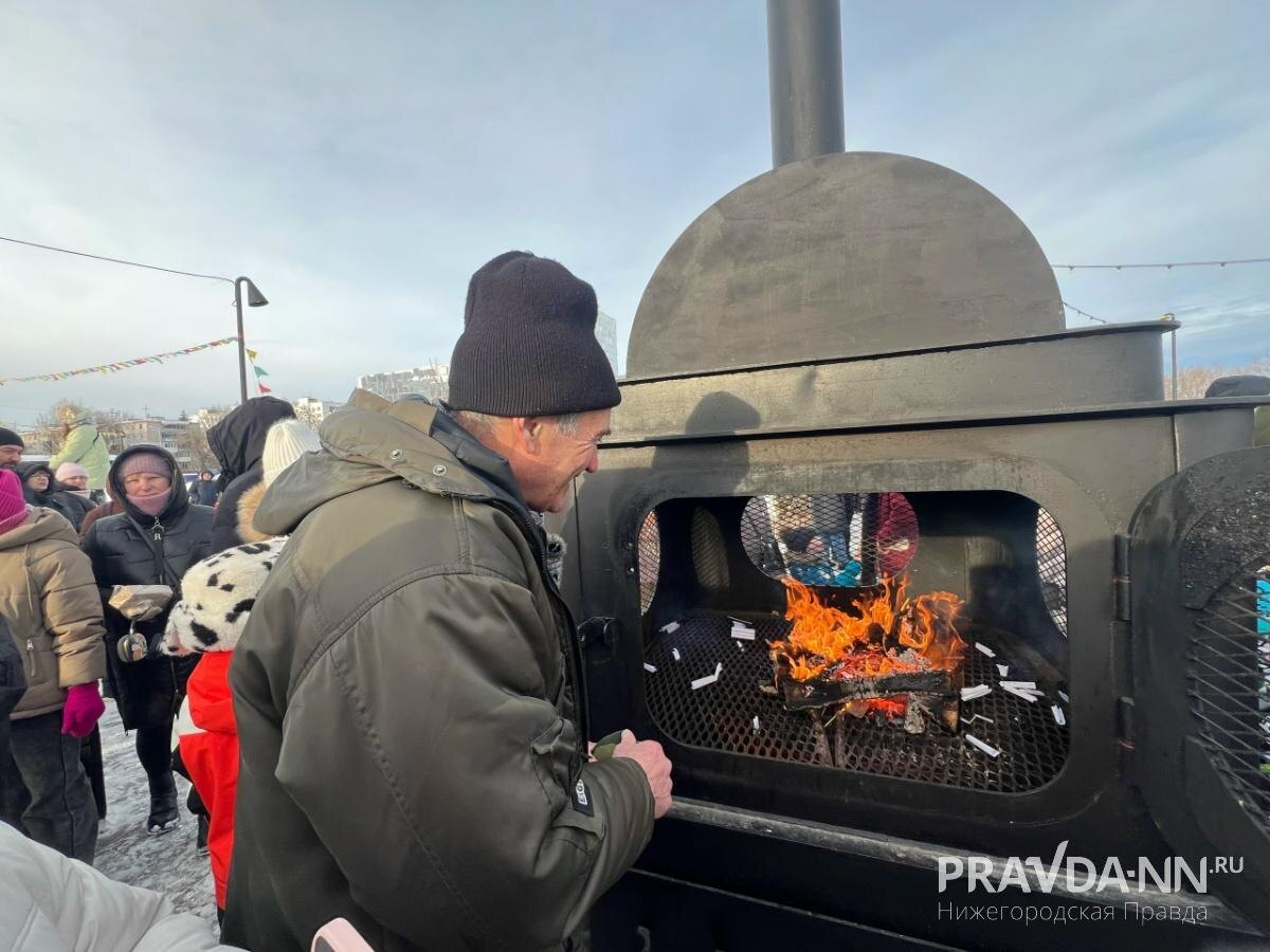    Вместе с чучелом сожгли все плохое, с чем нижегородцы хотят расстаться