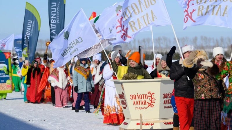     «Сибирская Масленица» в Новотырышкино Дмитрий Лямзин