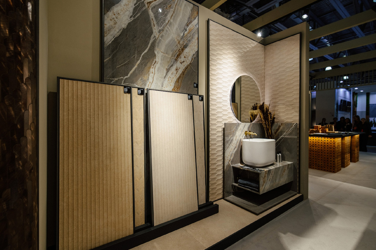 Бренд Porcelanosa Grupo на стенде «БОМОНД»