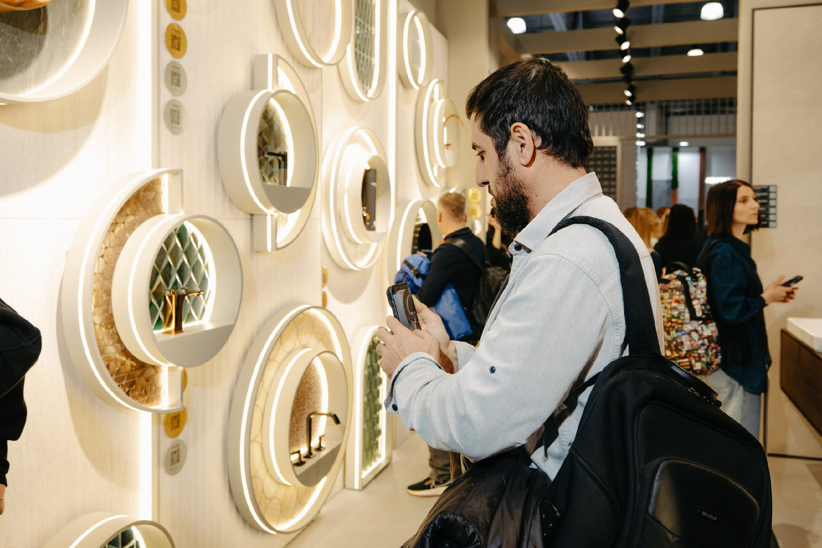 Бренд Porcelanosa Grupo на стенде «БОМОНД»