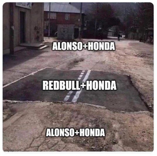 Между двумя провалами с Алонсо мотористы Honda выиграли свыше 70 гонок и завоевали шесть титулов – четыре в личном зачете и два в Кубке конструкторов.Фото: Соцсети  📷
