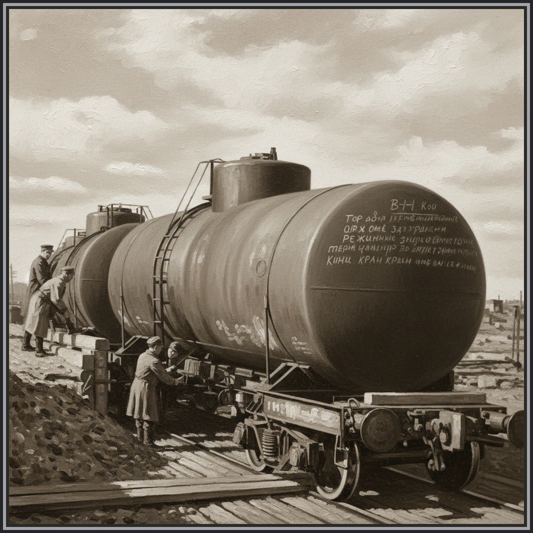 Из Яндекса. Поготовка цистерн к водному путешествию. 