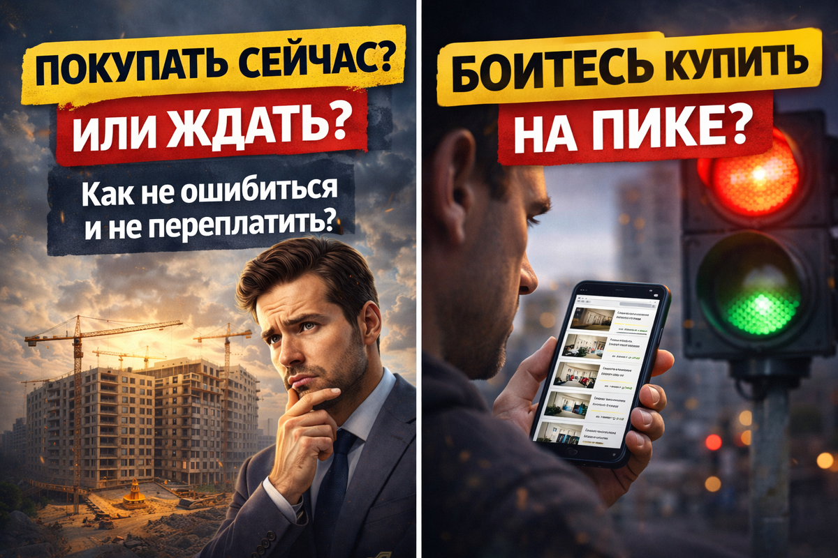 Ощущение: сейчас купишь — и переплатишь. Но жить “в ожидании” уже невозможно.