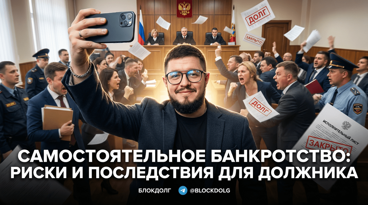    Риски банкротства для должника Максим