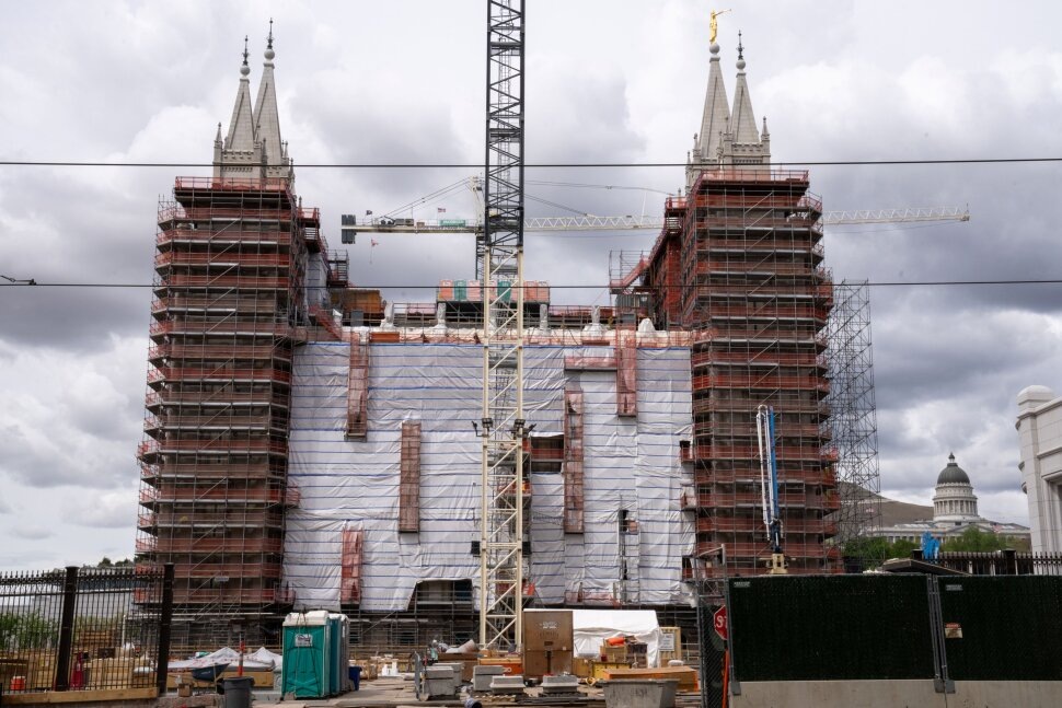 Реставрация Храма Солт-Лейк, знаковое сооружение Церкви Иисуса Христа Святых последних дней