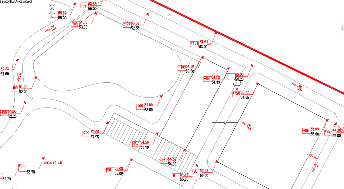 Проект вертикальной планировки