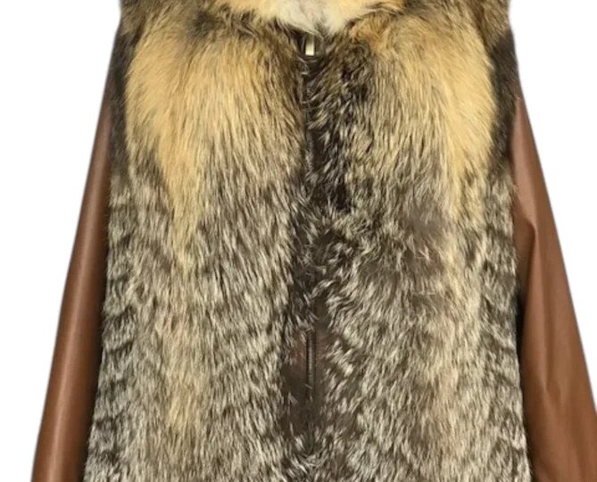 Как из мехового жилета сделать куртку (часть 2)