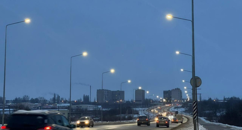 В Тамбове корректировка графика работы уличного освещения проводится каждые 5 дней