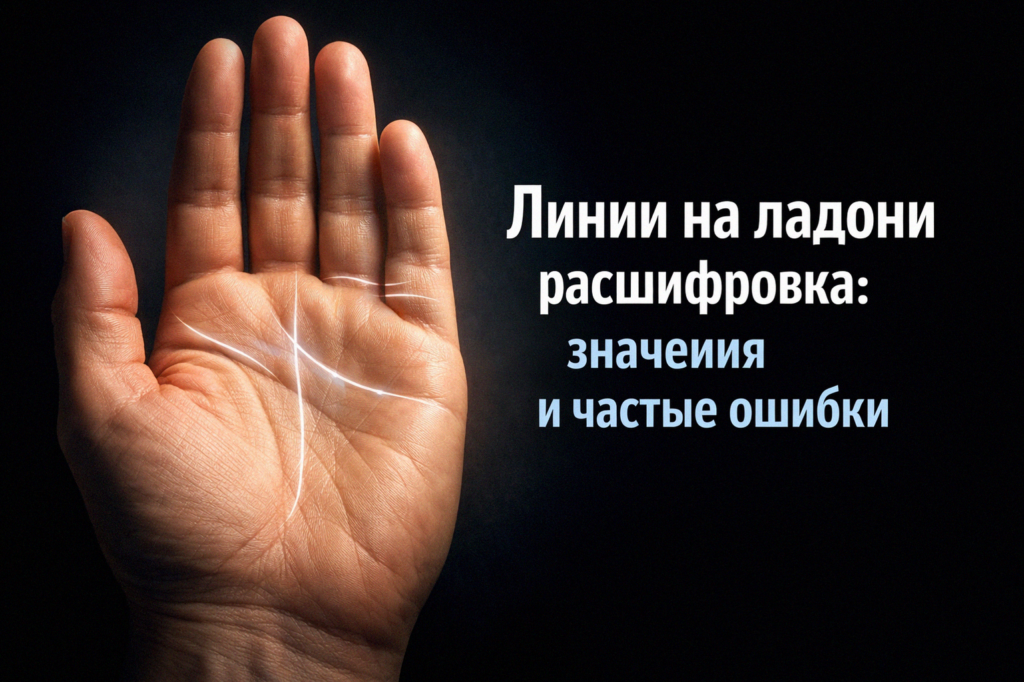    Причины и значения линий на ладони admin