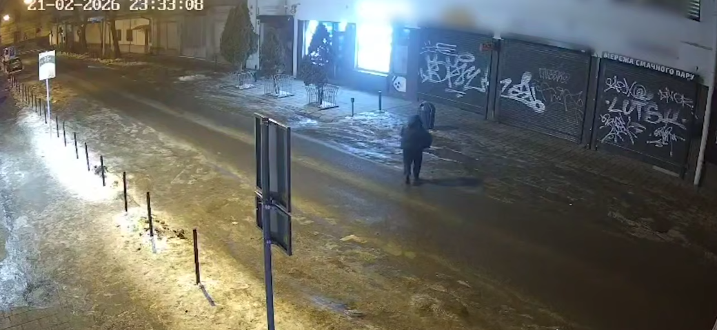 Скриншот с камер видеонаблюдения. 