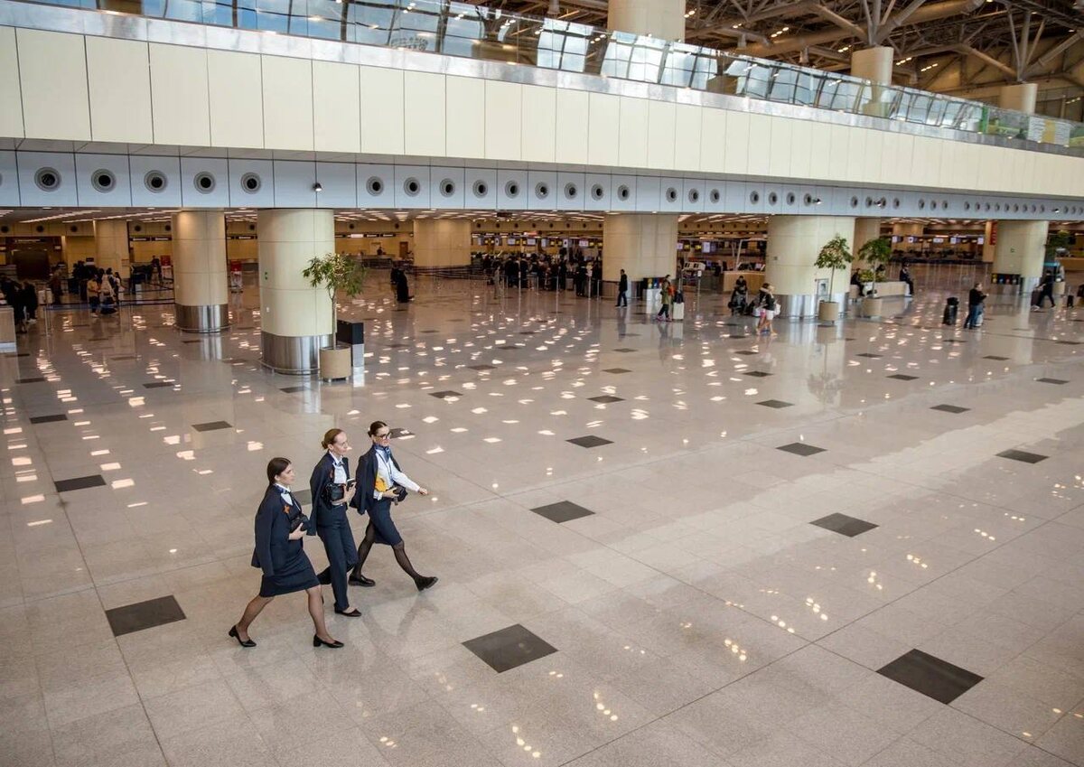    Аэропорт Домодедово самолет