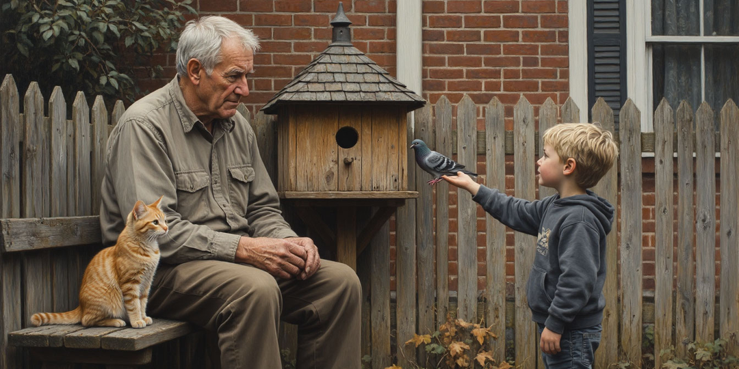 Бизнесмен затравил одинокого старика до инфаркта из-за голубей. А когда пришёл проверить результат, его ждала сцена, от которой он сам посед