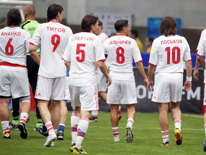    Футбол. Кубок Легенд, сборная России (2014 год) ТАСС