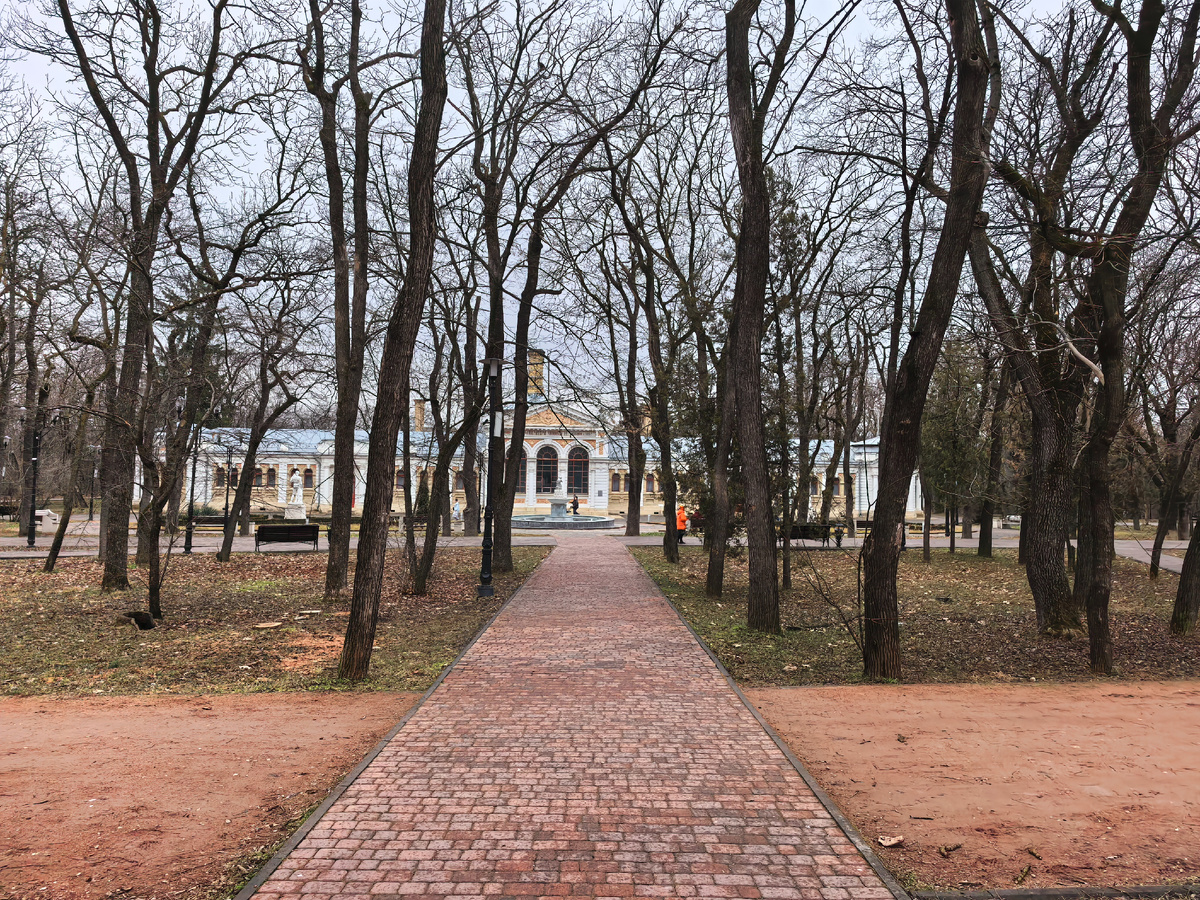 Курортный парк города Ессентуки. Фото автора блога