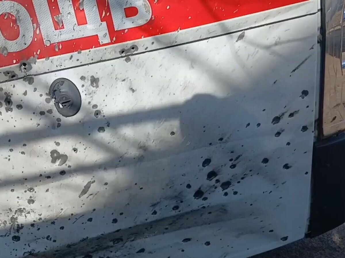    Автомобиль, подорвавшийся на мине в Херсонской области | © t.me/SALDO_VGA