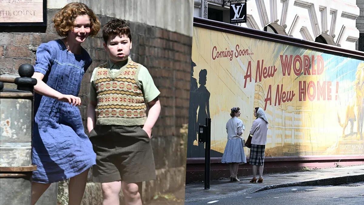 Кадр со съемок фильма «Хроники Нарнии: Племянник волшебника»