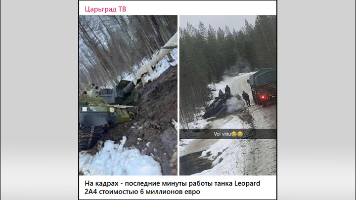    Скриншот: ТГ-канал "Царьград ТВ"