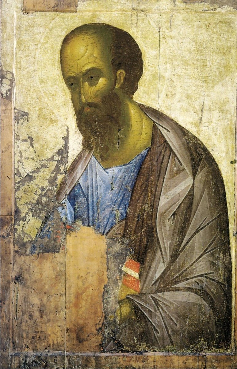 Святой Апостол Павел, икона около 1410